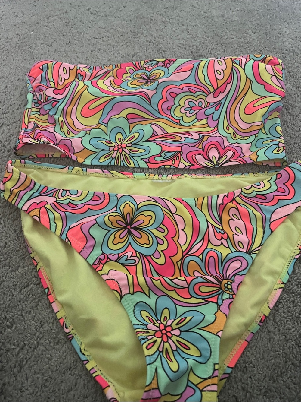 Women swimsuits 2 piece bikini bold beautiful colors